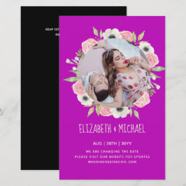 Nature Älskare Bröllop Foral Greenery Rustic Boho