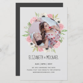 Nature Älskare Bröllop Foral Greenery Rustic Boho