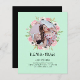 Nature Älskare Bröllop Foral Greenery Rustic Boho