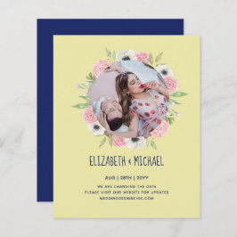 Nature Älskare Bröllop Foral Greenery Rustic Boho