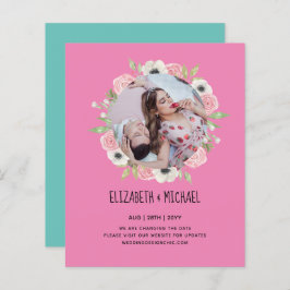 Nature Älskare Bröllop Foral Greenery Rustic Boho