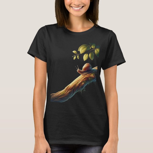 Nature Älskare Crab T-Shirt - Coastal Wildlife Tee (Framsida)
