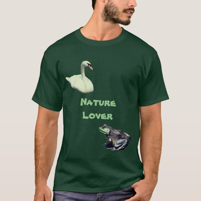 Nature Älskare Cute T Shirt (Framsida)