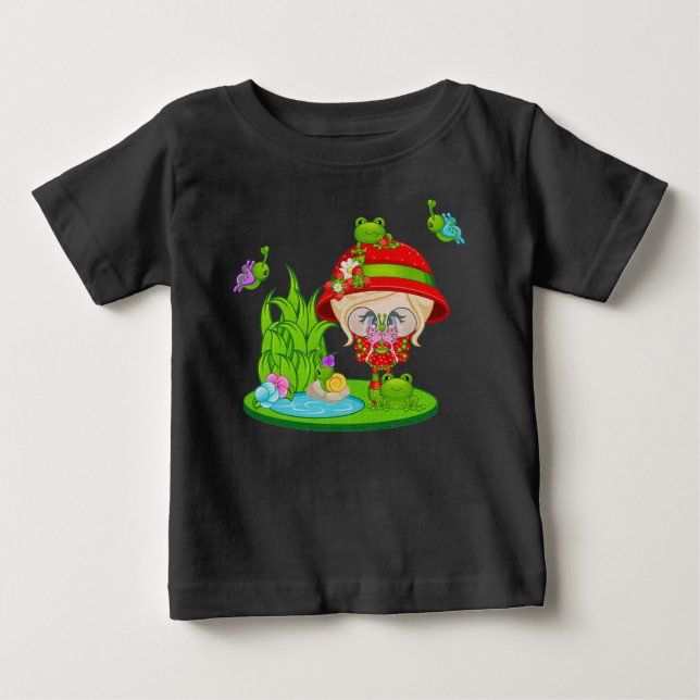 Nature Älskare Frog Fe T-shirt (Framsida)