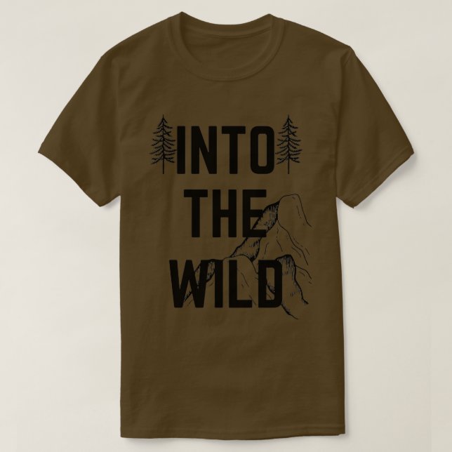 Nature Älskare T Shirt (Design framsida)