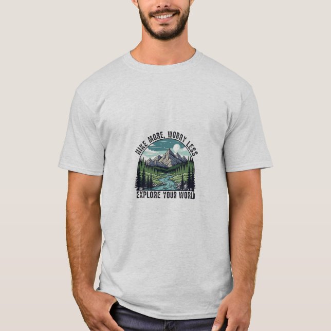 Nature älskare t shirt (Framsida)
