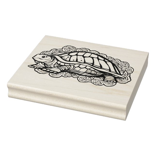 Nature Älskare Turtle Art Turtles Stämpel (Stämpel)