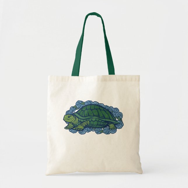Nature Älskare Turtle Art Turtles Tygkasse (Framsidan)