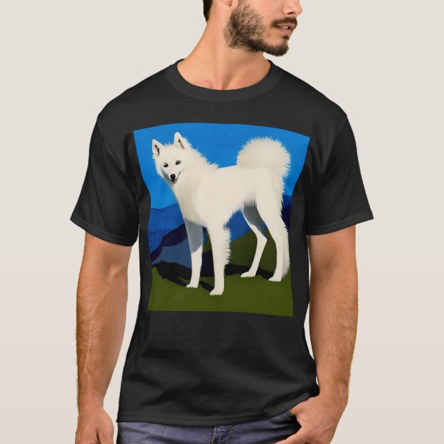 Nature American Eskimo T Shirt (Framsida)