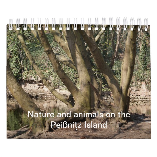 Nature and animals on the Peißnitz Island Kalender (Omslag)