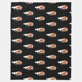 Nature and Woman Silhouette Elegant Feminine Art  Fleecefilt