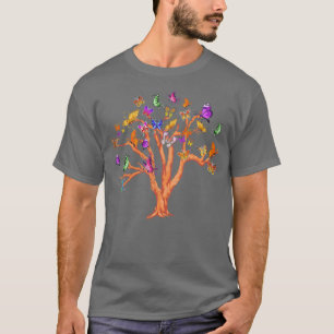 Nature Animal Lover Träd Insekt Butterfly T Shirt
