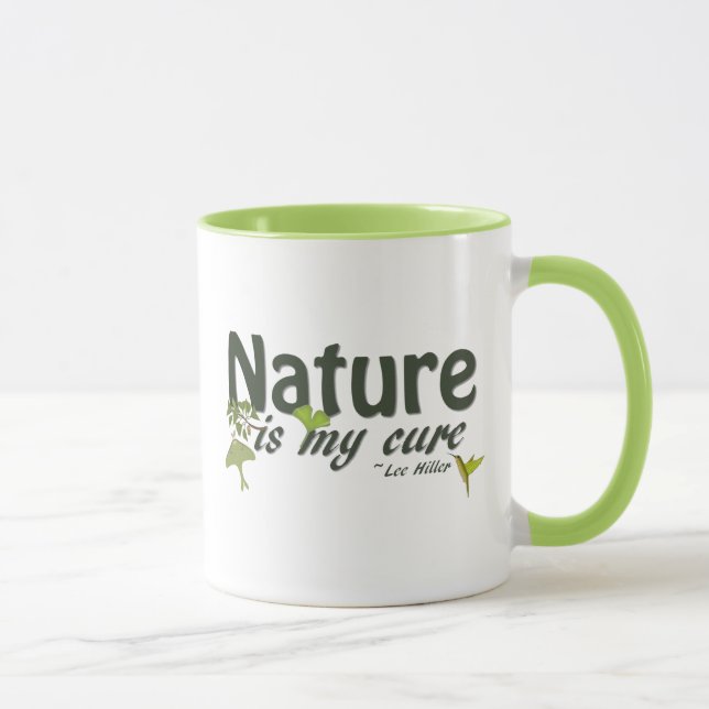 Nature är min katodkombination Mugg (Höger)