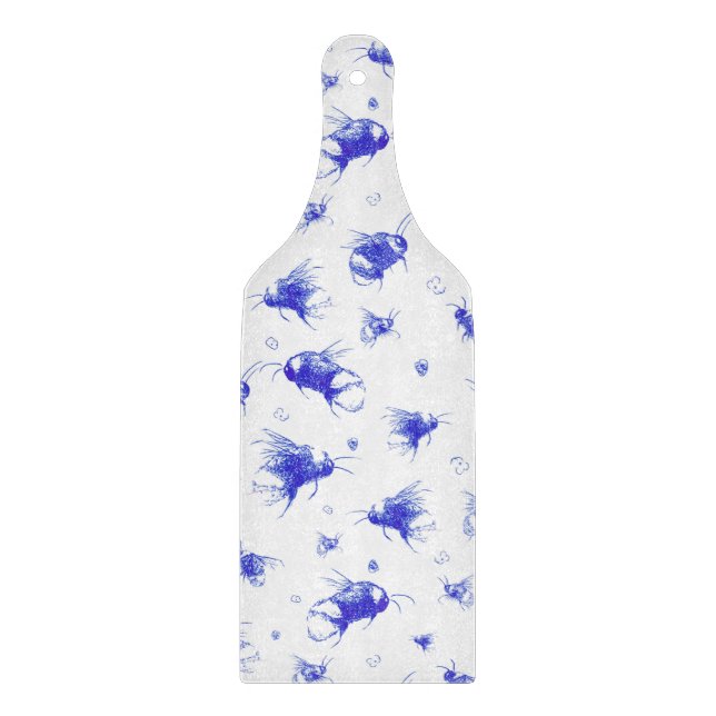 Nature Bee Chopping Board - Rustic Couple Gift Ide (Framsidan)