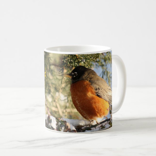 Nature Bird Photo Coffee Mugg (Framsida höger)