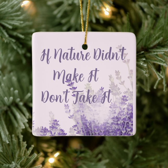 Nature Ceramic Ornament (Träd)