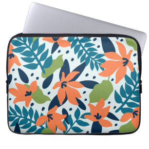 Nature Colorful Flowers Cute Laptop Fodral