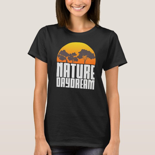 Nature Daydröm Premium T Shirt (Framsida)