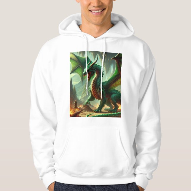 Nature Fairy Dragon Hoodie (Framsida)