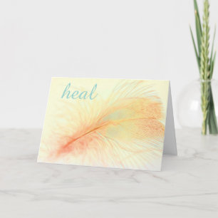Nature Feather kommer bra Kort