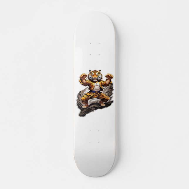 Nature Fighter 03 Mini Skateboard Bräda 18,5 Cm (Framsida)