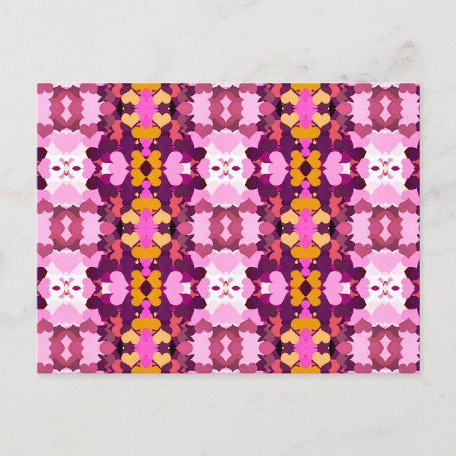 NATURE GARDEN FLOWERS VYKORT (Framsida)