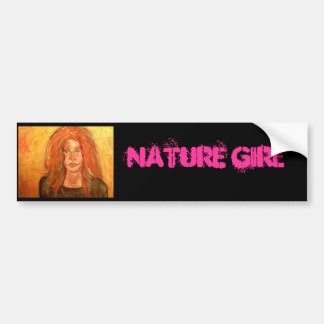 Nature Girl Bildekal