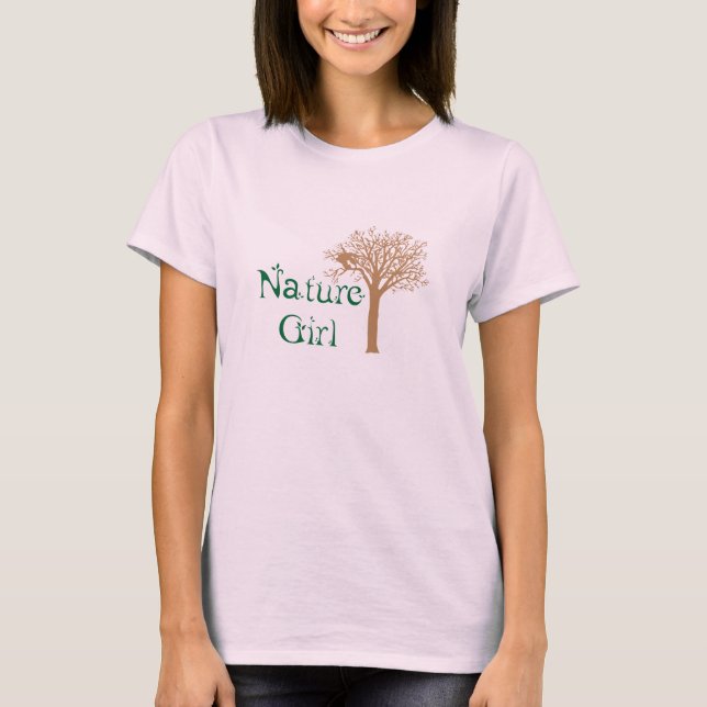 Nature Girl Tee Shirt (Framsida)