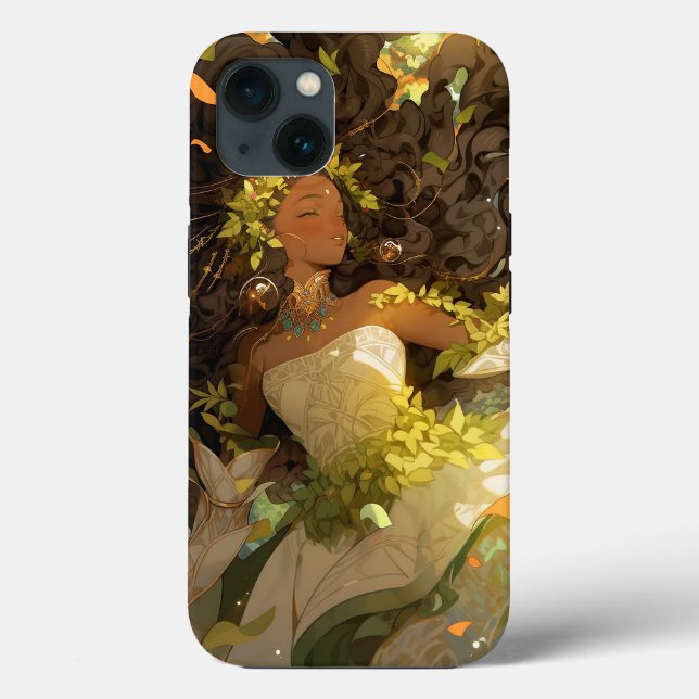 Nature Goddess African American Fantasy Art (Baksida)