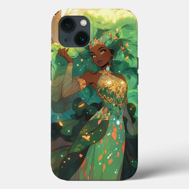 Nature Goddess African American Fantasy Art (Baksida)