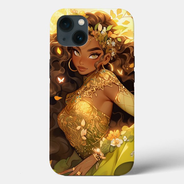 Nature Goddess African American Fantasy Art (Baksida)