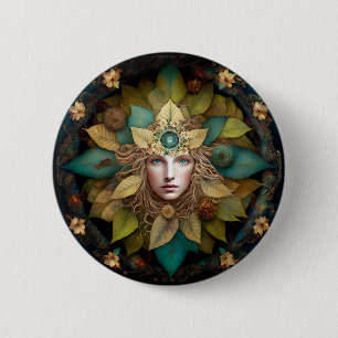 Nature Goddess Mandala Knapp