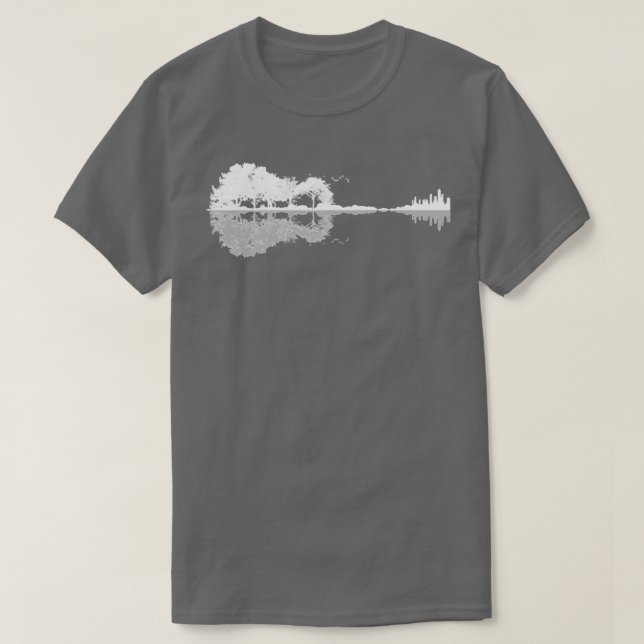 Nature Guitar 3 T Shirt (Design framsida)