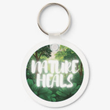 NATURE HEALS Nyckelring