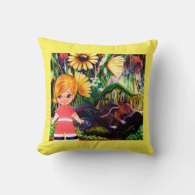 Nature Hiker Pillow Kudde (Framsida)