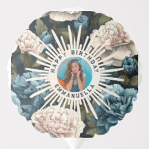 Nature Inspired Carnation Floral First Birthday