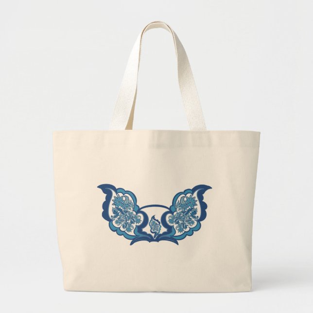 Nature-Inspired Tote Bag:A Touch of Elegance Jumbo Tygkasse (Framsidan)
