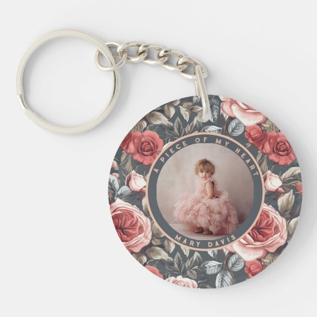 Nature-inspired wedding memory gift Custom rose  (Framsidan)