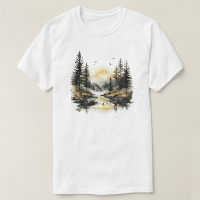 Nature Is Calling T-Shirt (Design framsida)