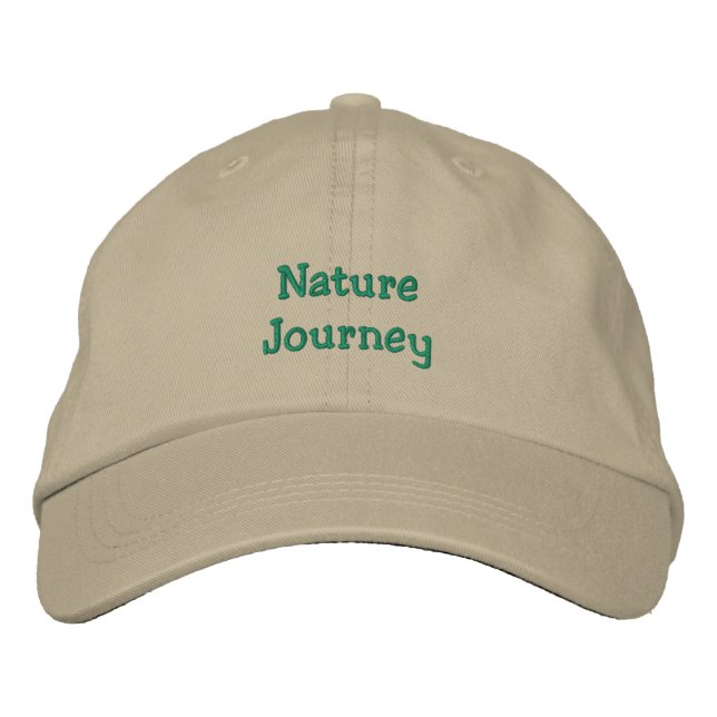 Nature Journey Hat Broderad Keps (Framsida)