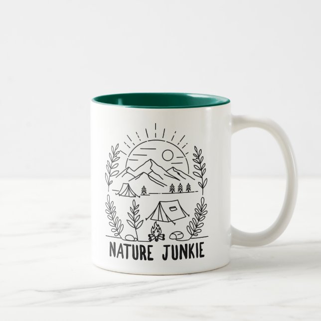 Nature Junkie Två-Tonad Mugg (Höger)