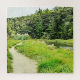 Nature Kakamatura Lagune Bush Track Photo Pussel