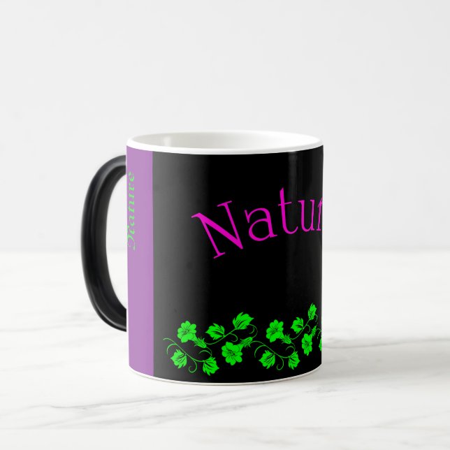 Nature Kärlek Mugg Flower (Framsida vänster)