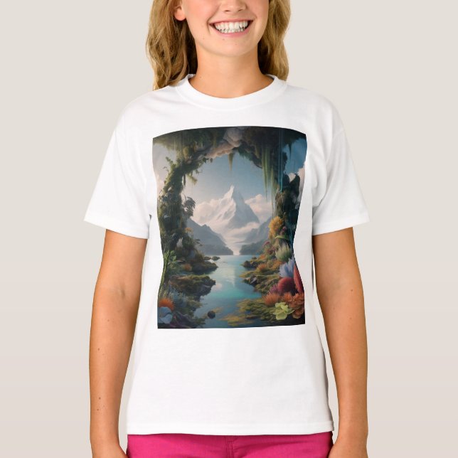 Nature kärlek t-shirt (Framsida)