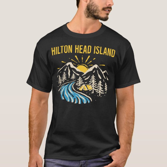 Nature Ligcape Hilton Head Island T Shirt (Framsida)