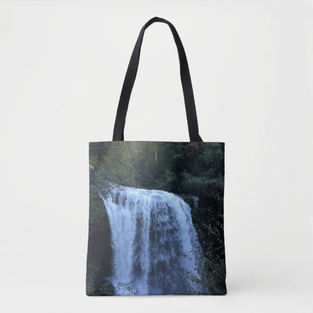 Nature Lovers Beautiful Waterfall Tote  Tygkasse (Framsida)
