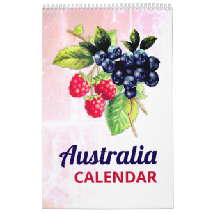 Nature Mat   Australien 2025 års väggkalender Kalender