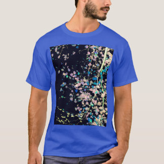Nature Mönster 4 Birch Blue Graphic T Shirt