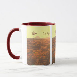 Nature Mountain South Afrika ZA Vind Pump Mugg
