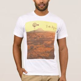 Nature Mountain South Afrika ZA Vind Pump T Shirt